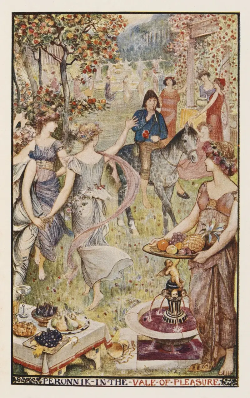 Peronnik in the Vale of pleasure av Henry Justice Ford