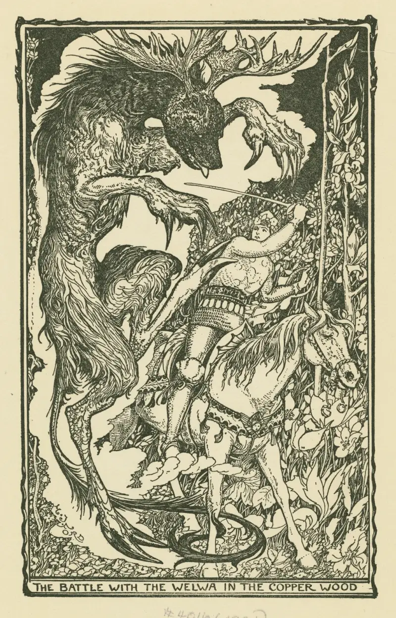 Striden med Welwa i Kopparskogen av Henry Justice Ford