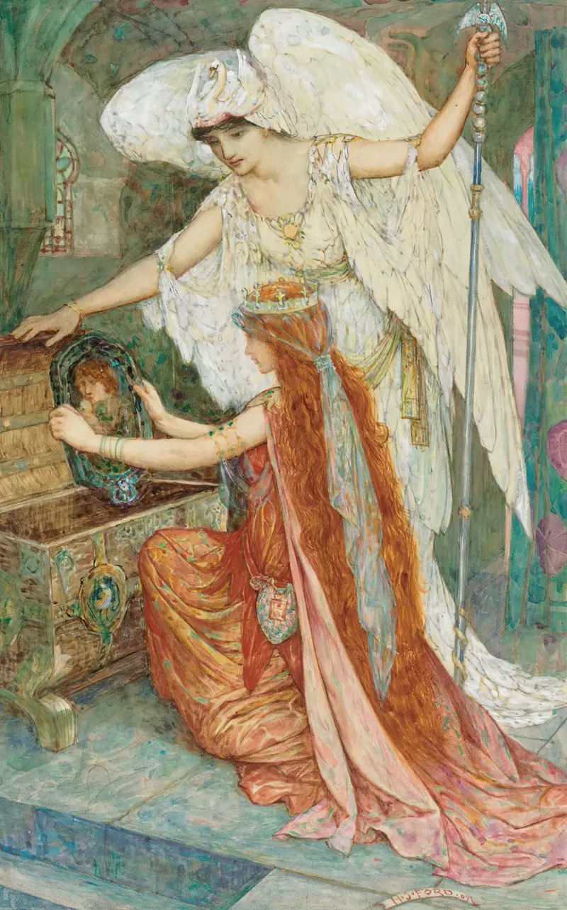 Der blaue Papagei von Henry Justice Ford