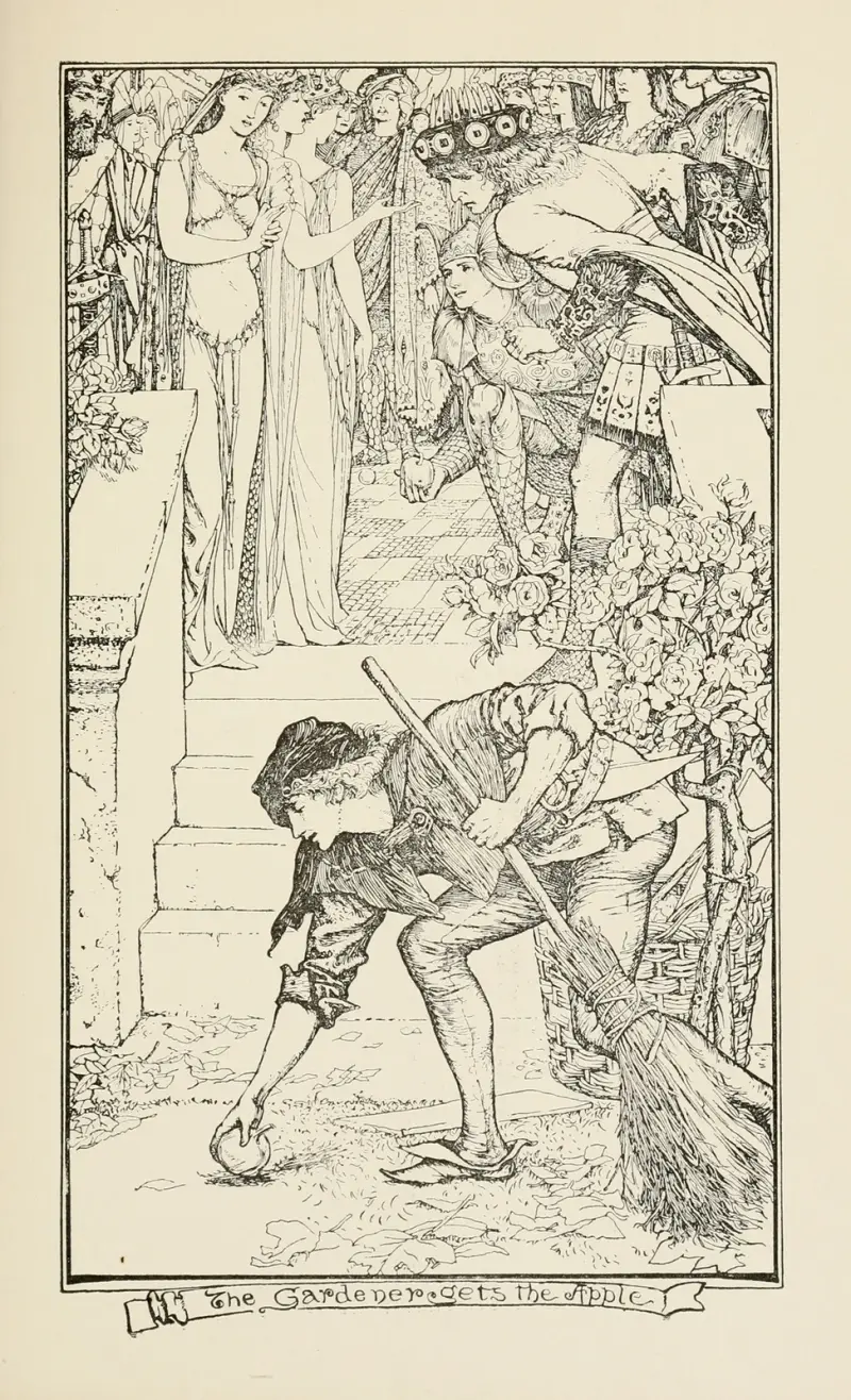 The Gardener gets the Apple av Henry Justice Ford