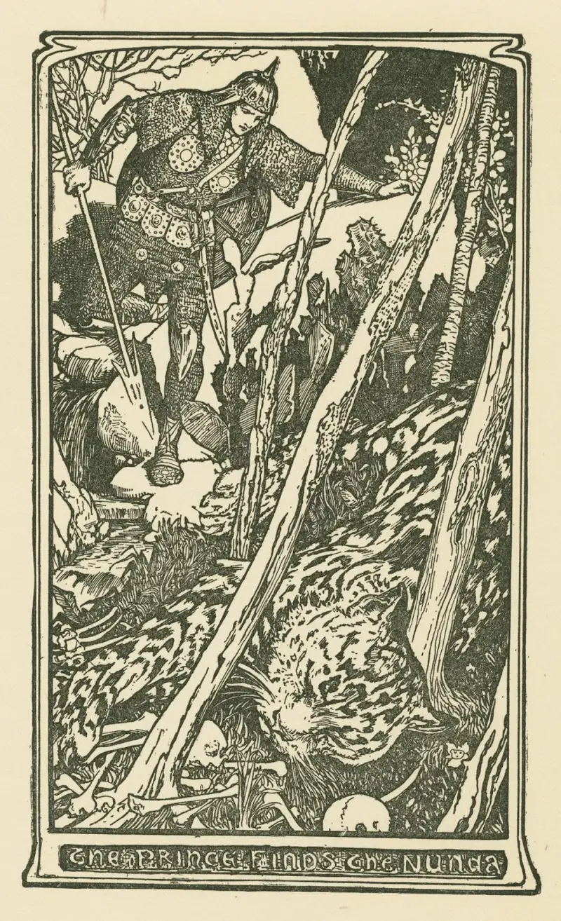 Prinsen finner Nunda av Henry Justice Ford