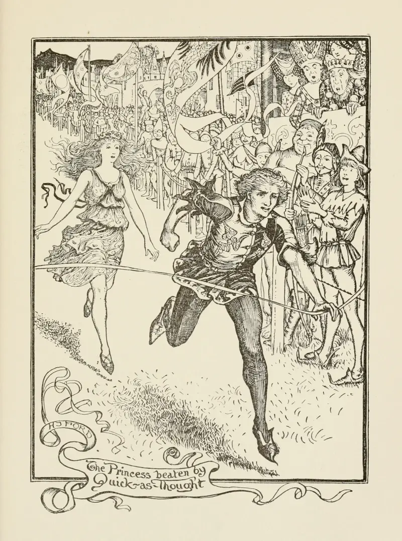 Prinsessan slagen av Snabbt-som-tanken av Henry Justice Ford