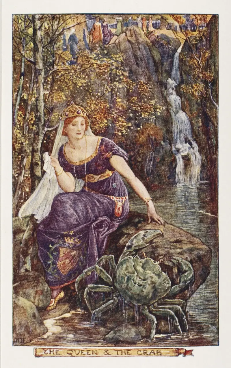Drottningen & krabban av Henry Justice Ford
