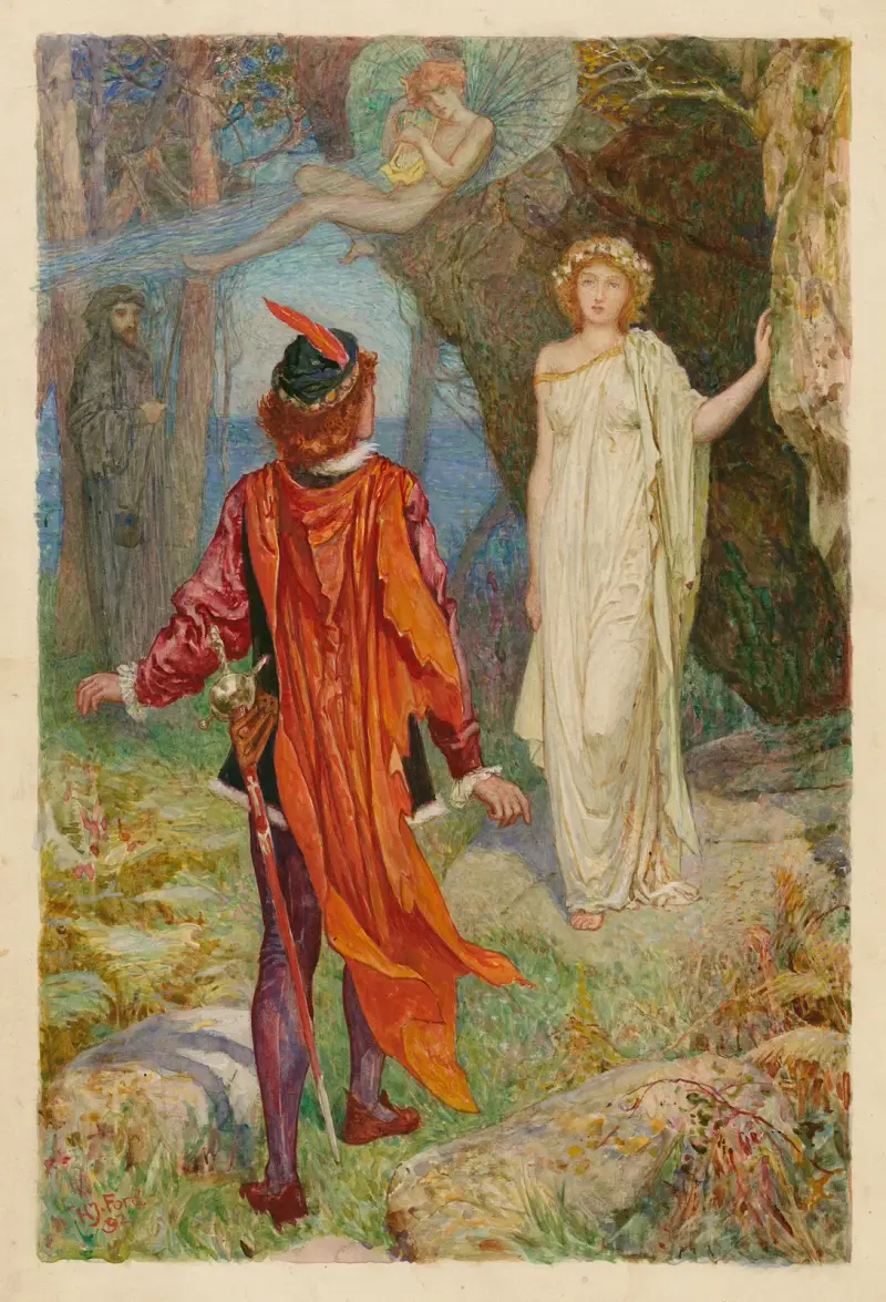 The tempest, I, 2 av Henry Justice Ford