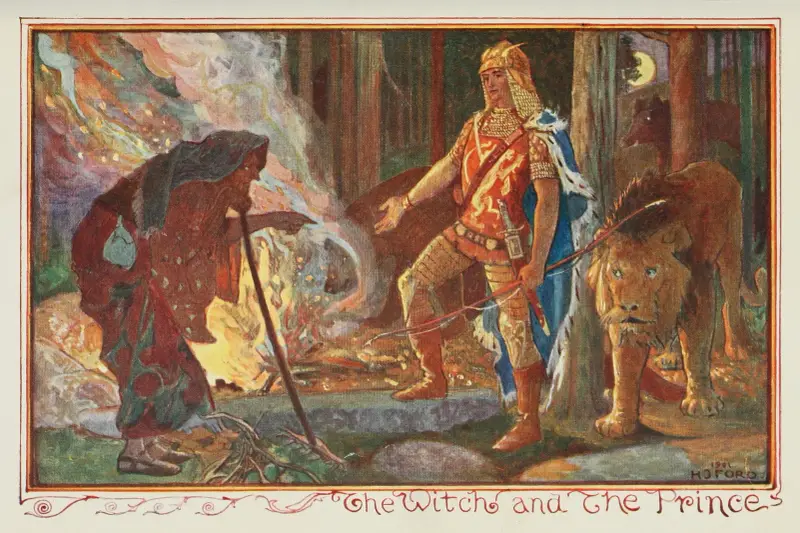 The Witch and the Prince av Henry Justice Ford