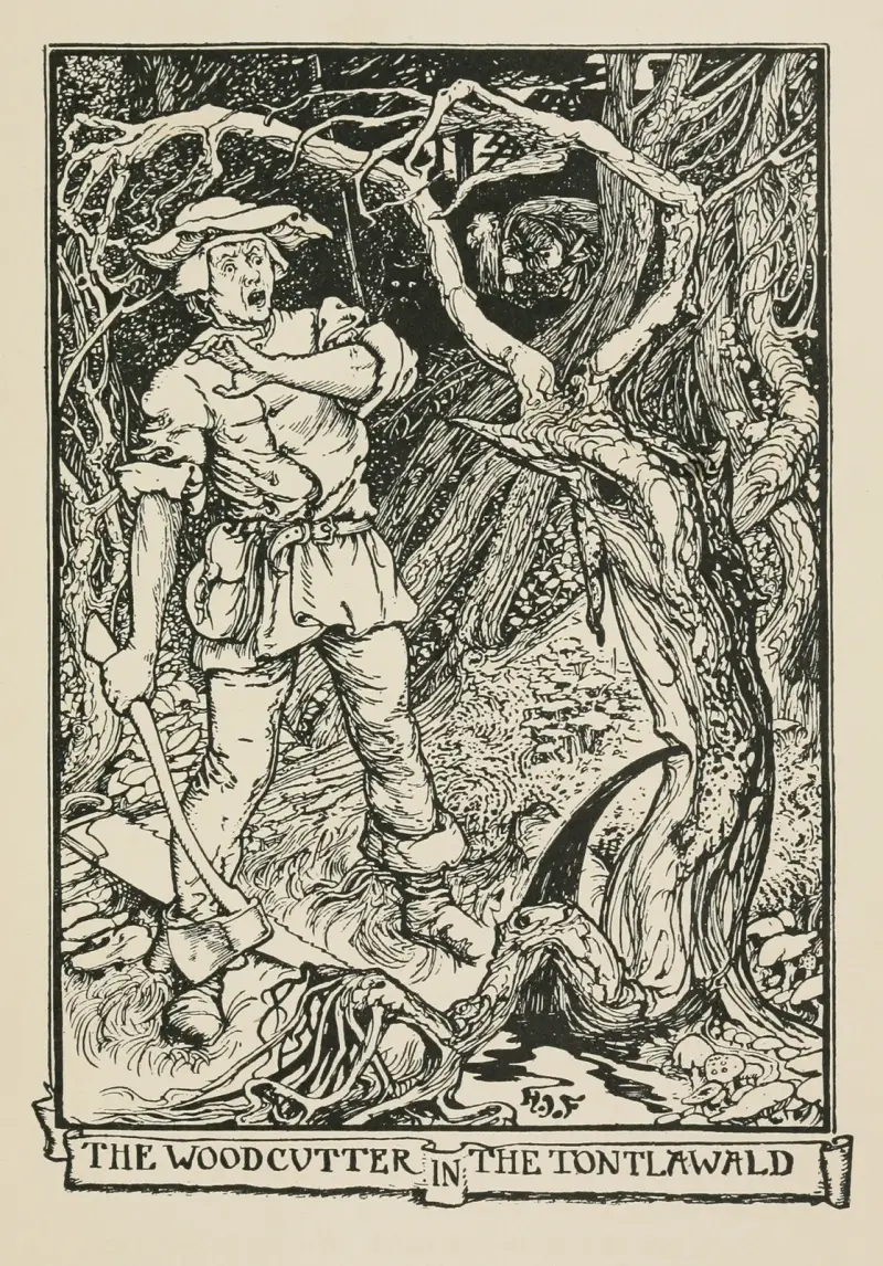 Skogshuggaren i Tontlawald av Henry Justice Ford