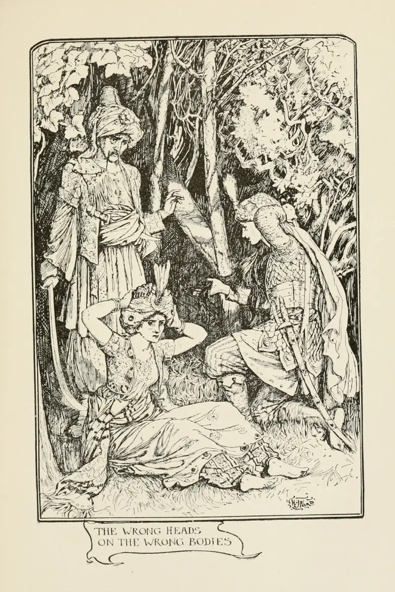 The wrong Heads on the wrong Bodies av Henry Justice Ford