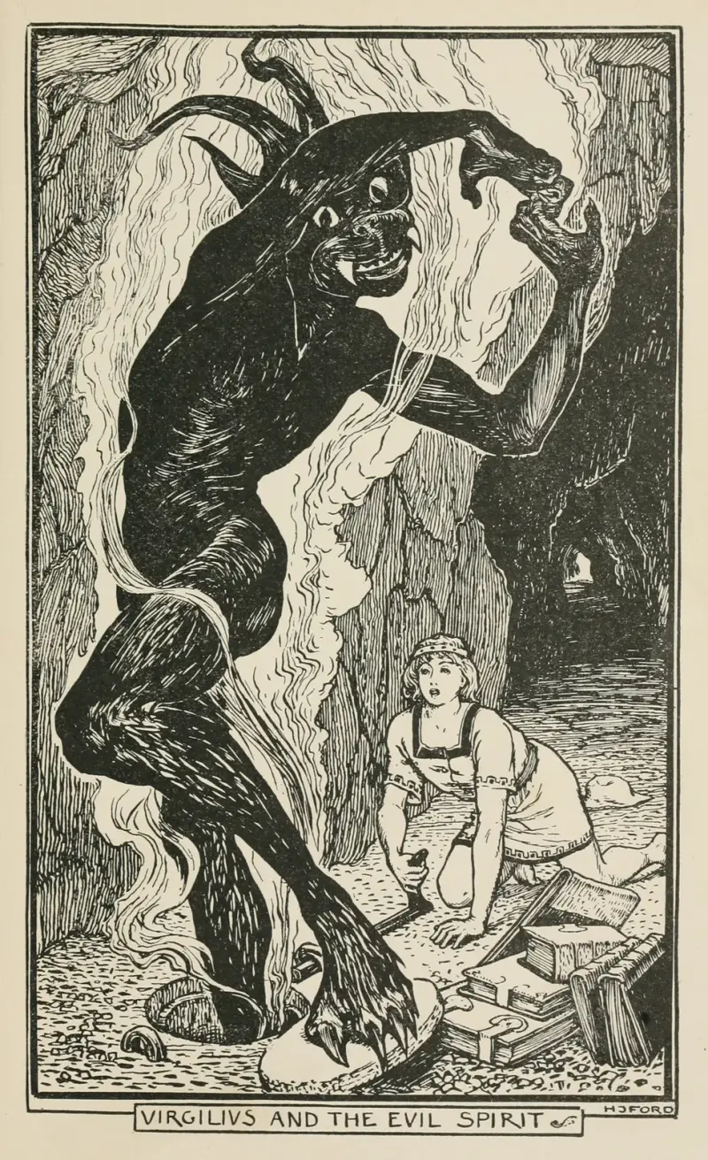 Vergilius och den onde anden av Henry Justice Ford