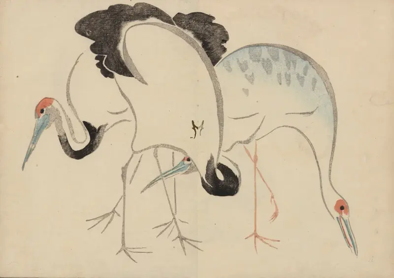 Kōrin gafu – Hōchū Pl.13 av Ogata Kōrin