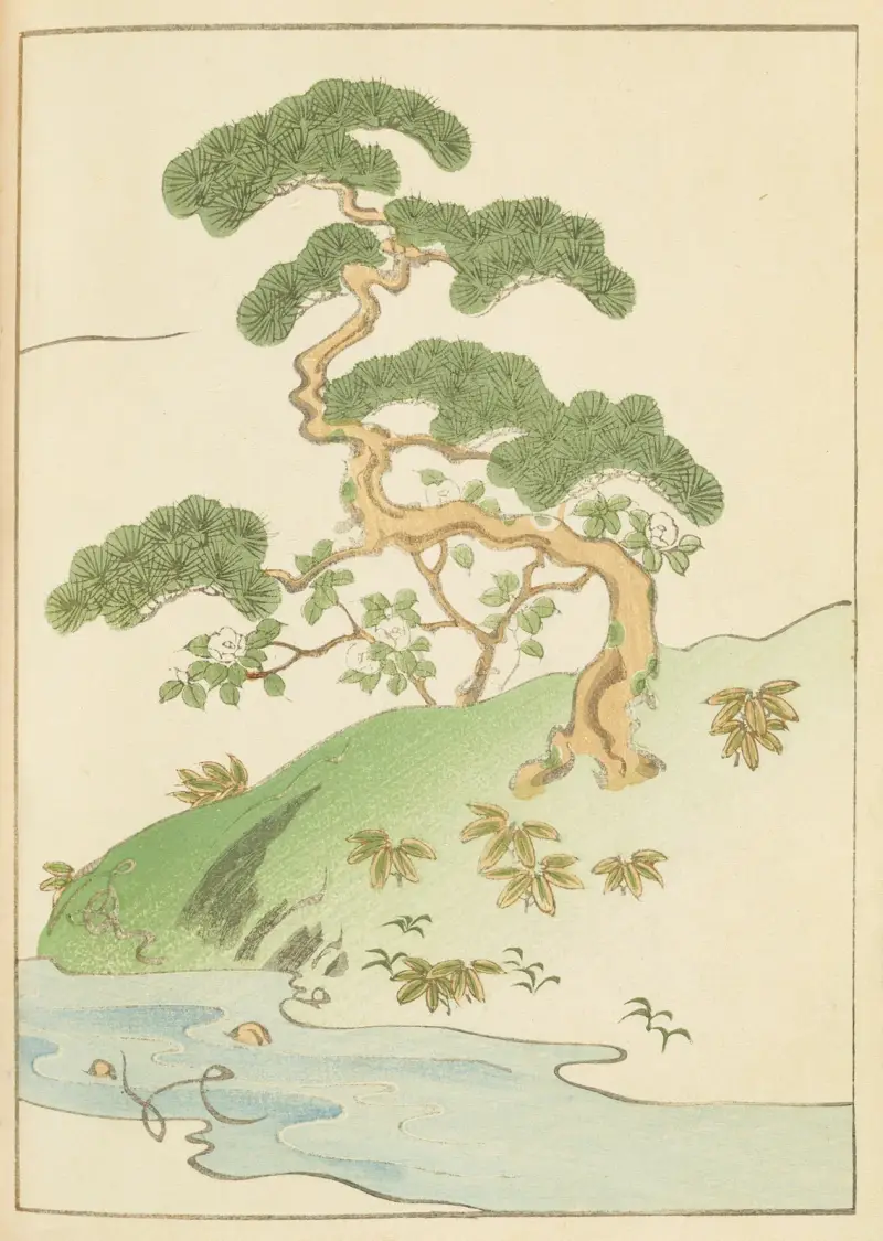 Shin-Bijutsukai Pl.110 av Furuya Kōrin