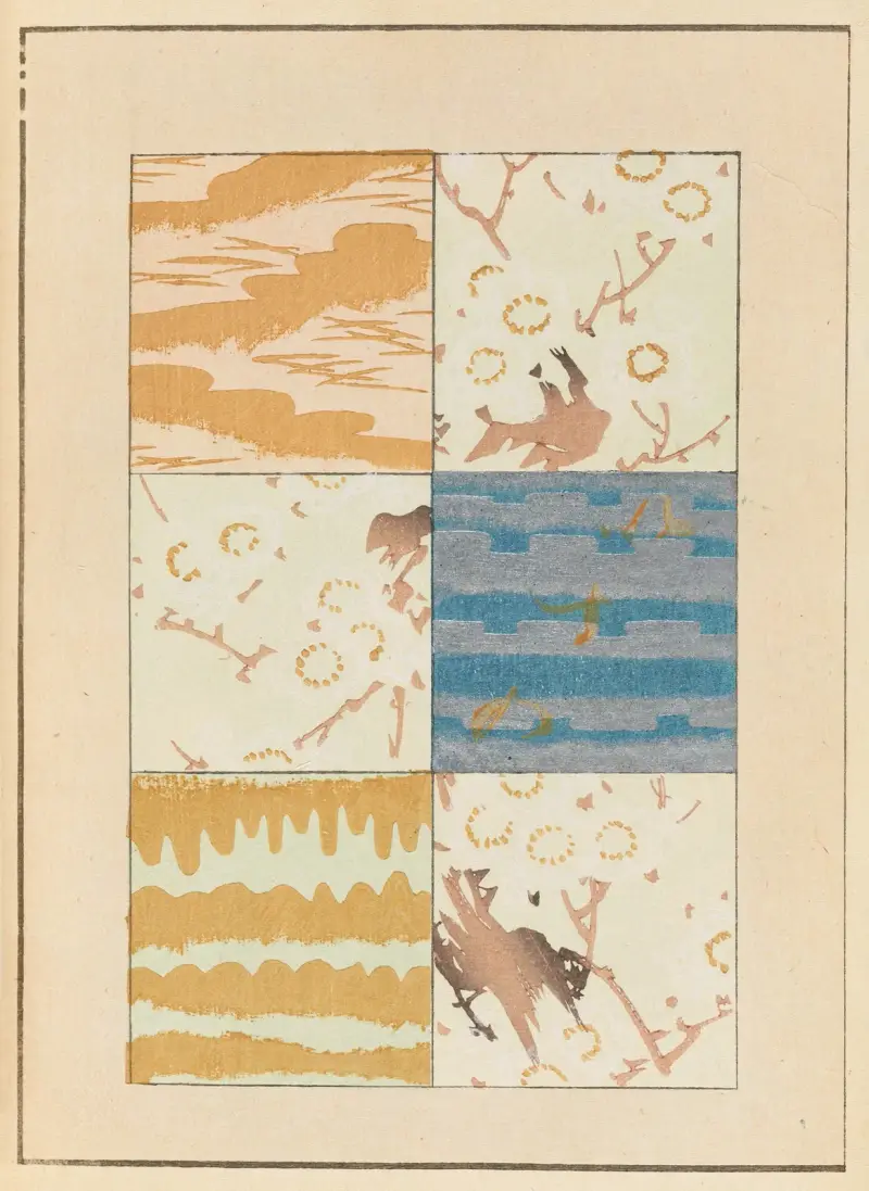 Shin-Bijutsukai Tafel 500 von Furuya Kōrin