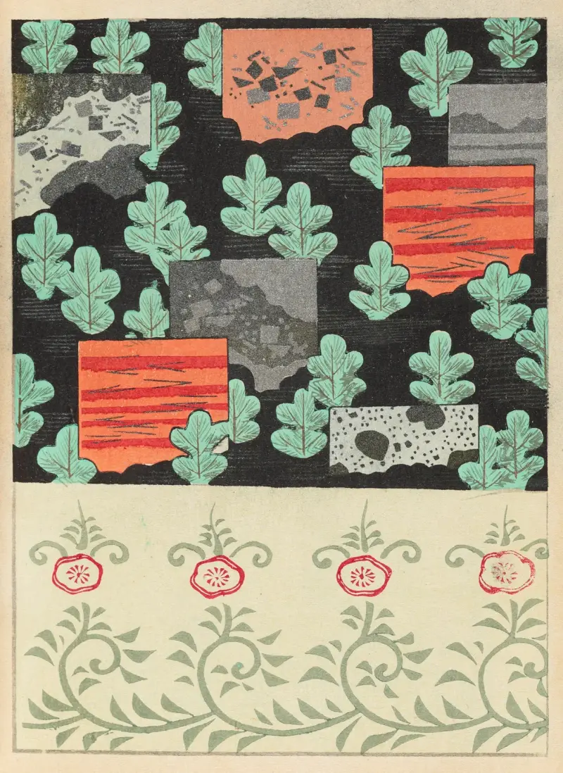 Shin-Bijutsukai Pl. 502 von Furuya Kōrin
