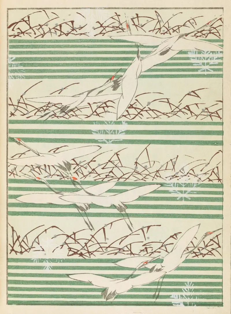 Shin-Bijutsukai Pl. 514 von Furuya Kōrin