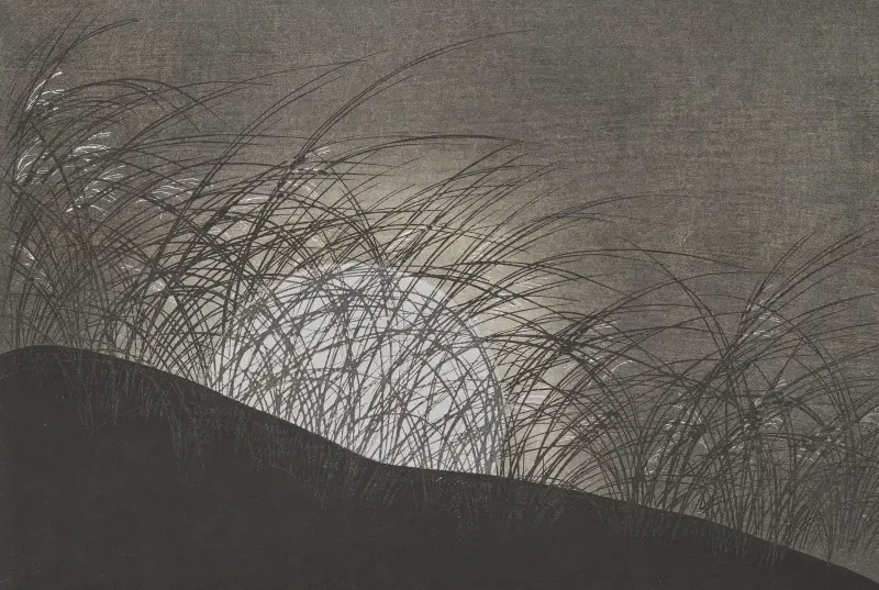 A Thousand Grasses Pl.12 av Kamisaka Sekka