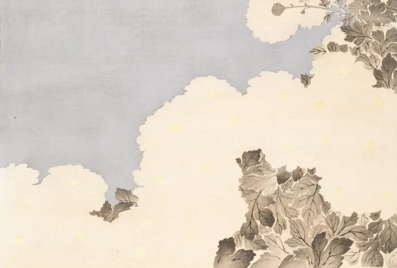A Thousand Grasses Pl.19 av Kamisaka Sekka