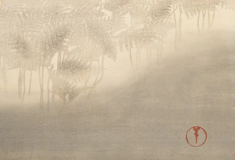 A Thousand Grasses Pl.26 av Kamisaka Sekka