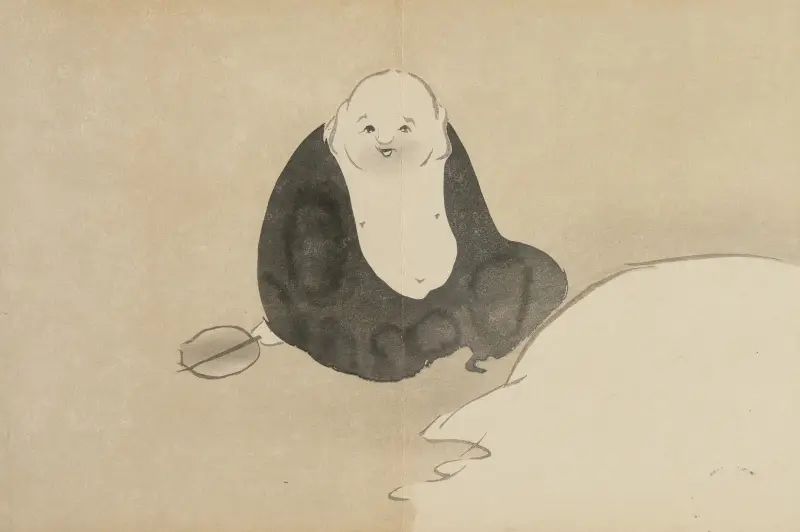 Hotei av Kamisaka Sekka