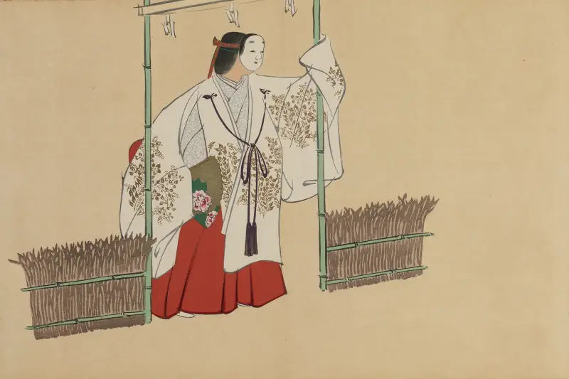 Nonomiya (Nonomiya) av Kamisaka Sekka