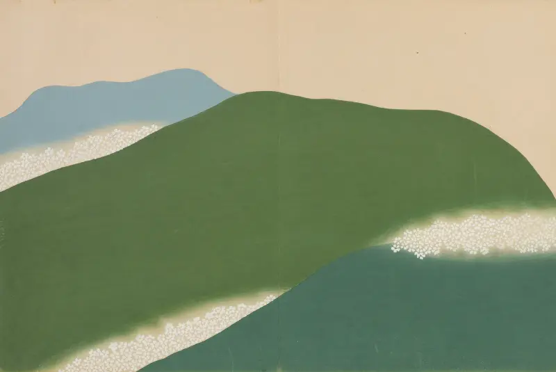 Yoshino (Yoshino) av Kamisaka Sekka