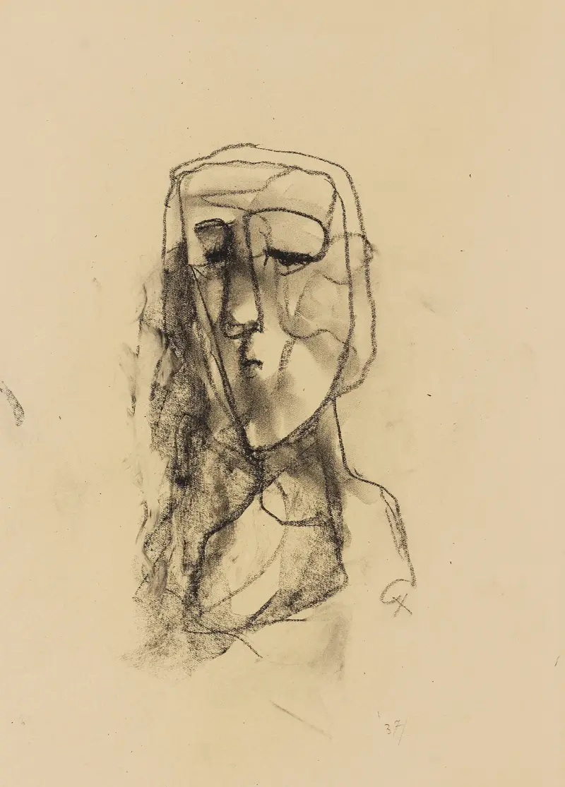 Byst av Karl Hofer
