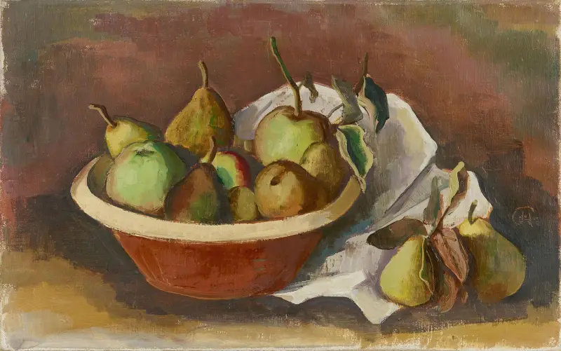 Päron av Karl Hofer