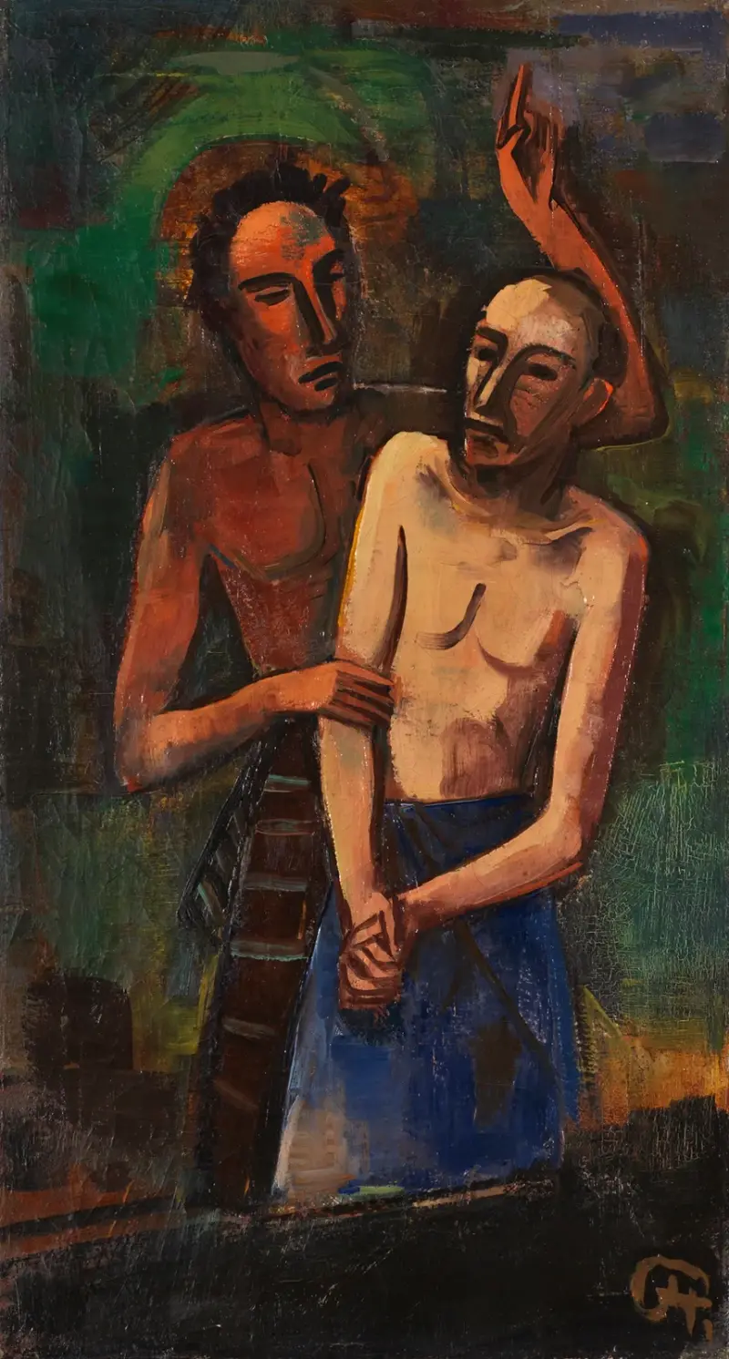 Two Men von Karl Hofer