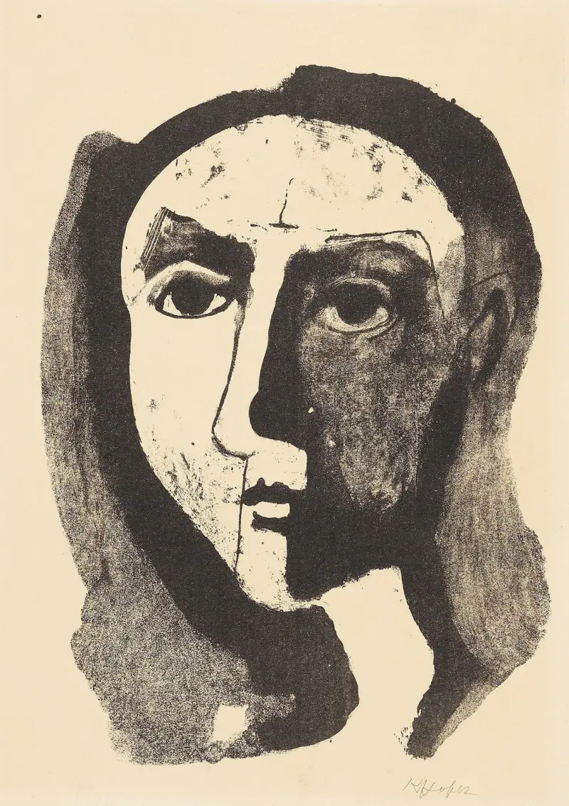 Woman’s Head II von Karl Hofer
