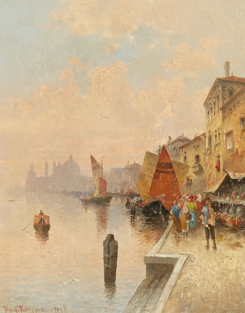 La Giudecca, Venedig von Karl Kaufmann