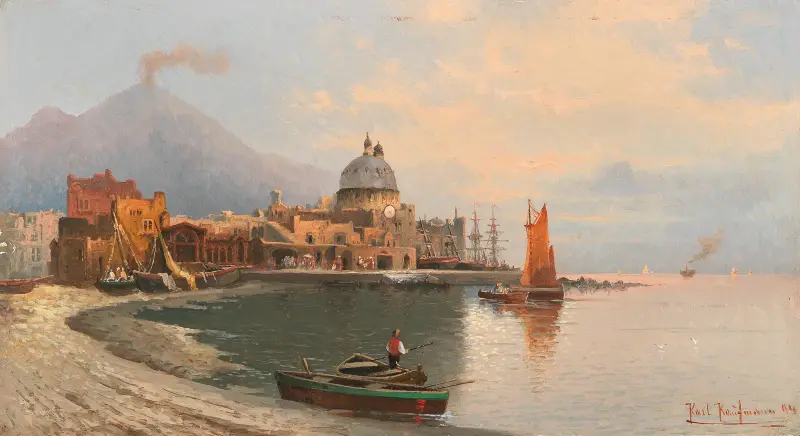 Torre Del Greco, Neapel av Karl Kaufmann