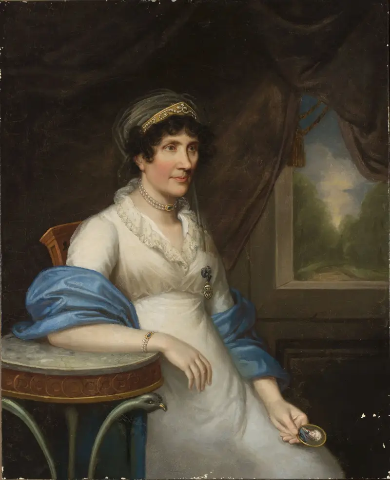 Portrait of Marianna Dembińska née Moszyńska av Joseph Karl Stieler