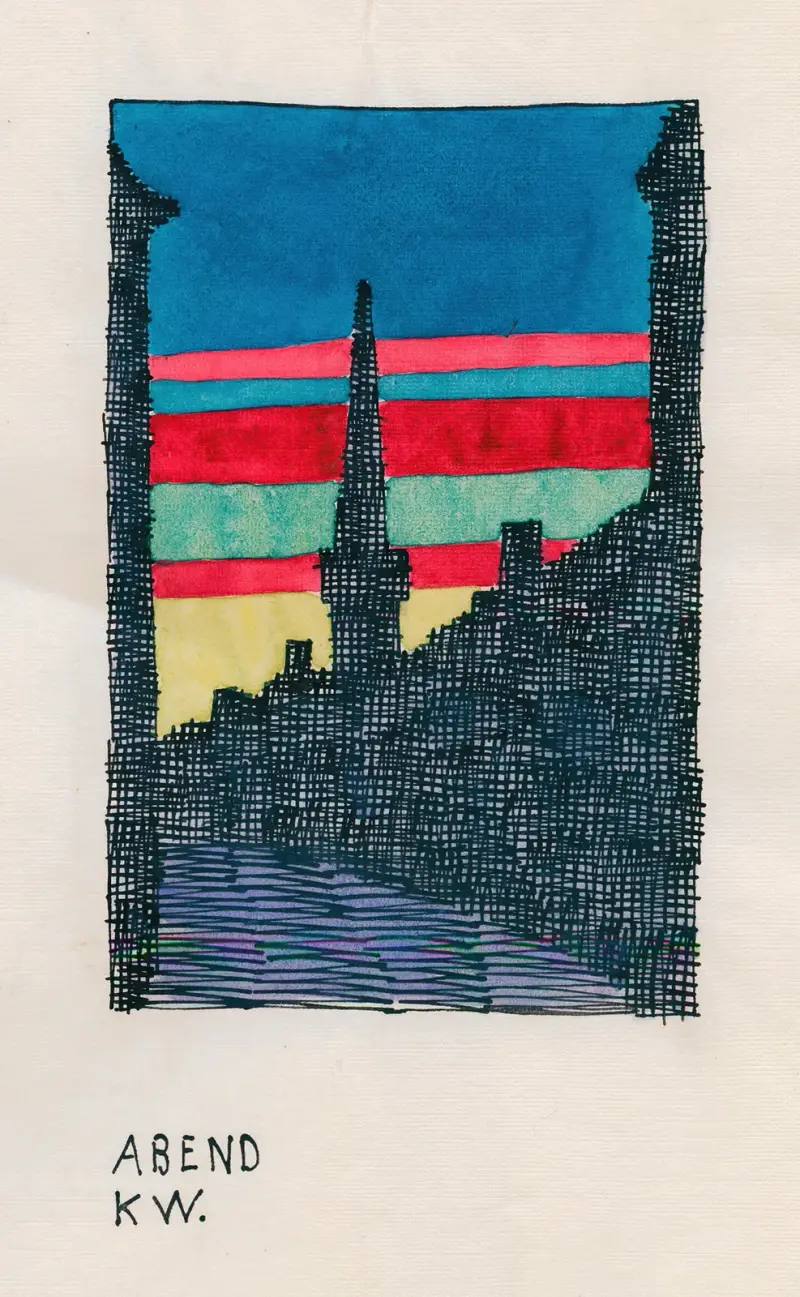 Večer, 1921, Karl Wiener