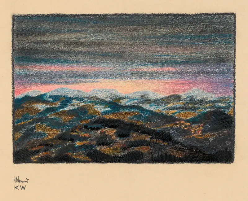 Večer, 1924, Karl Wiener