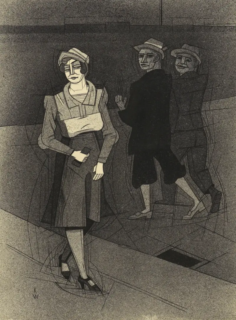 Begegnung, 1935 von Karl Wiener
