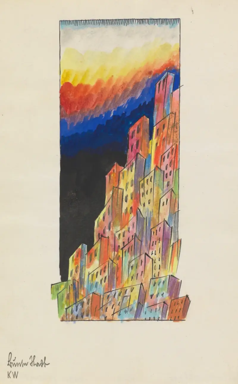 Bunte Stadt, Graz av Karl Wiener