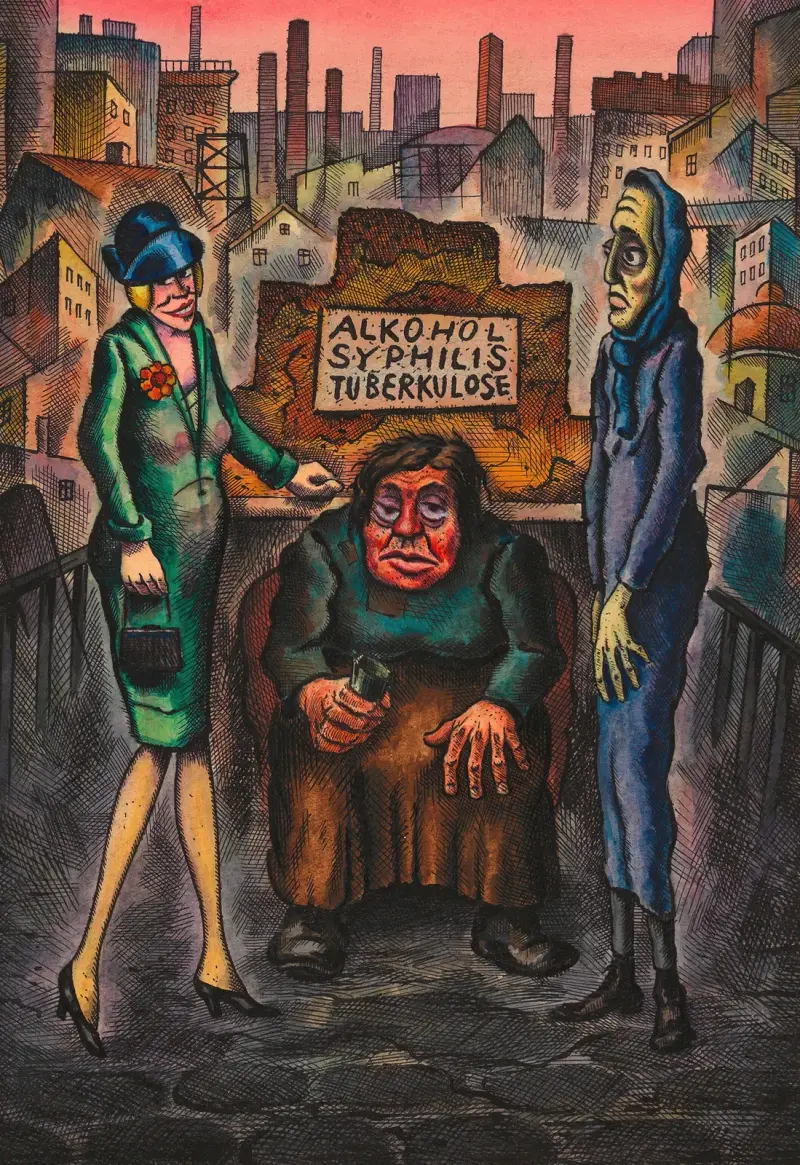 De tre folksjukdomarna av Karl Wiener