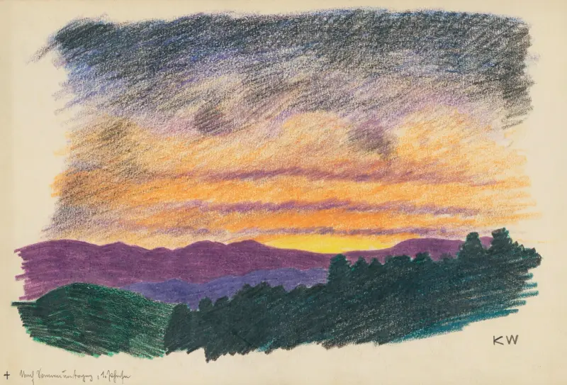 Naturstudie XLI av Karl Wiener