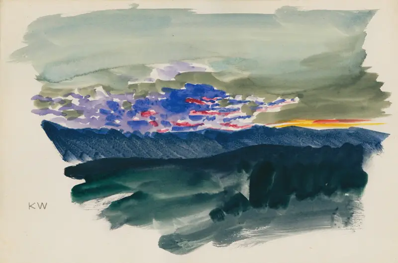 Naturstudie XXXIII av Karl Wiener