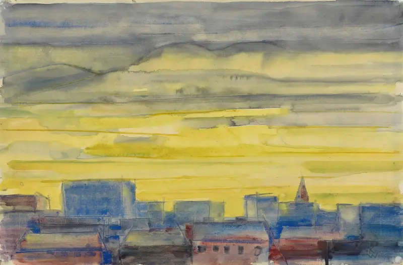 Utan titel (Radhus i Wien) av Karl Wiener