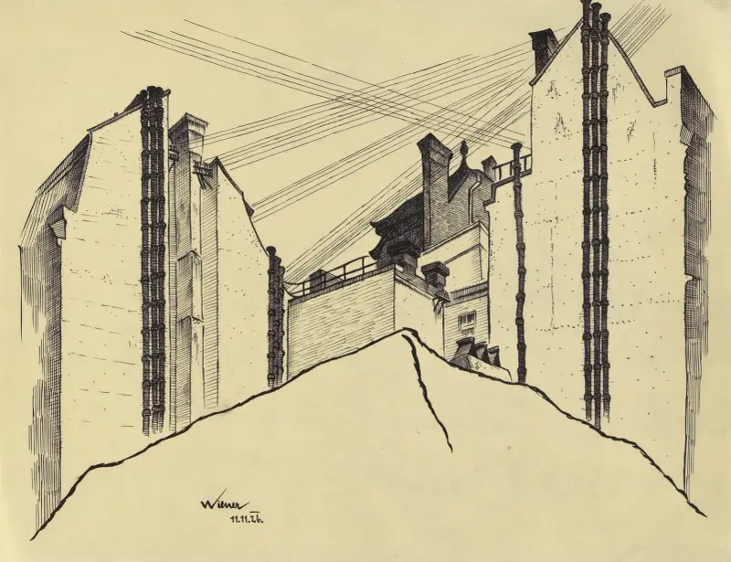 Utan titel (Stadshus) av Karl Wiener