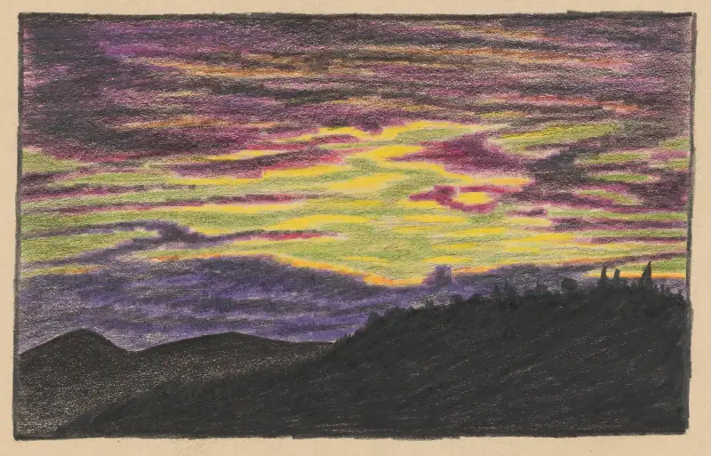 Ohne Titel (Naturstudie) av Karl Wiener