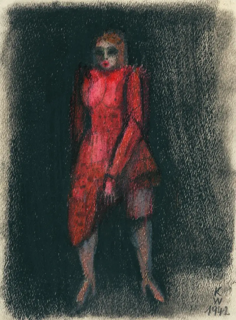 Ohne Titel (Frauenfigur) av Karl Wiener