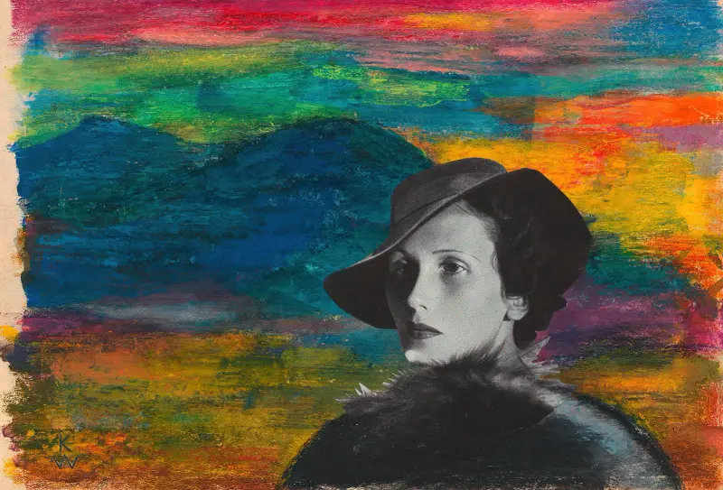 Ohne Titel (Collage) av Karl Wiener