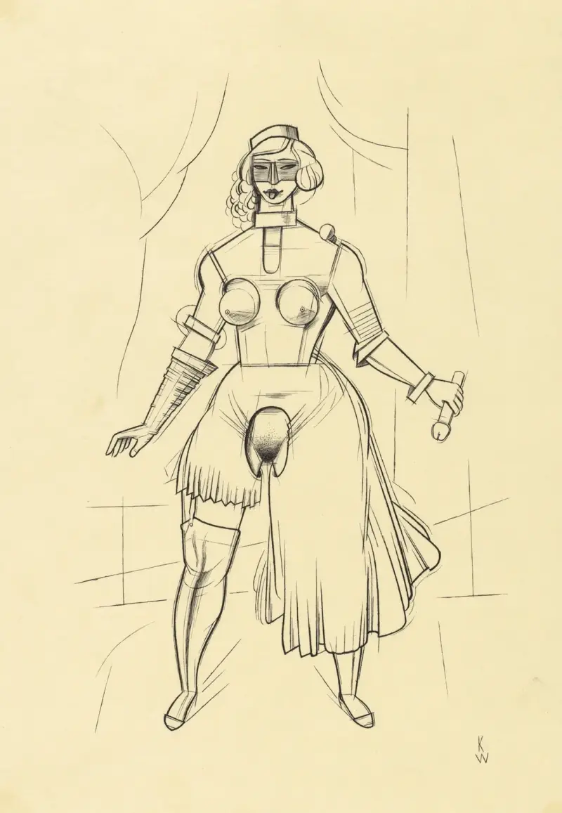 Ohne Titel (Domina) av Karl Wiener