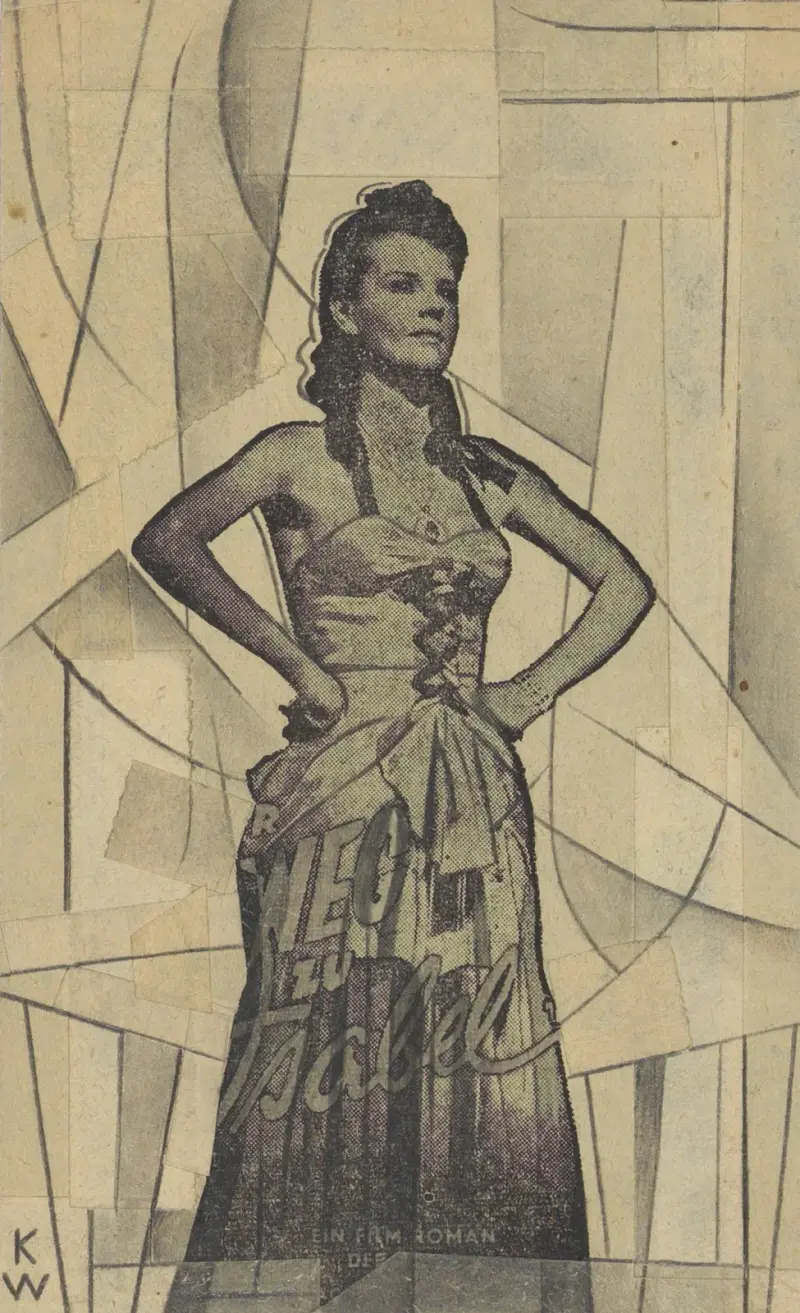 Ohne Titel (Collage); aus; ‘Die 150 Blätter’ av Karl Wiener