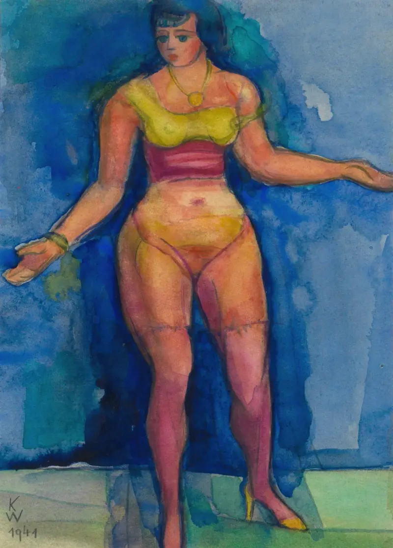 Ohne Titel; aus; ‘Die 150 Blätter’ XVIII av Karl Wiener