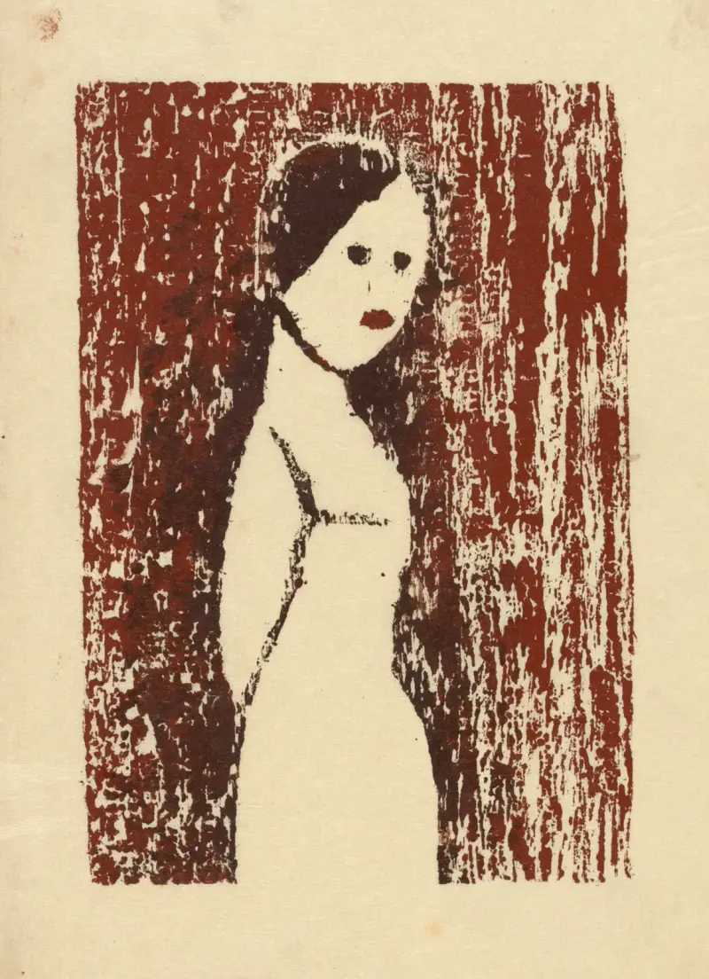 Utan titel (Kvinno figur) II av Karl Wiener