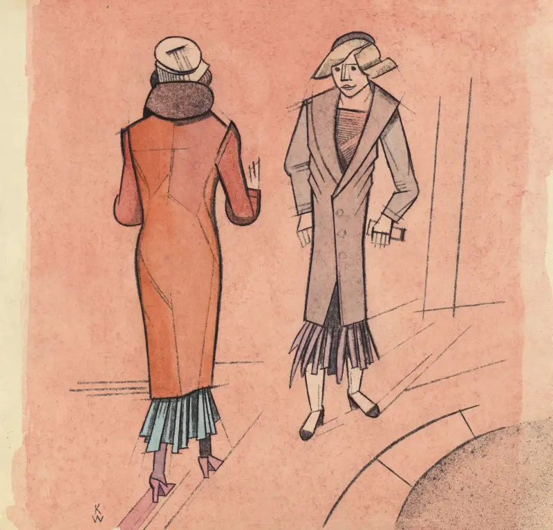 Ohne Titel (zwei Frauen) II av Karl Wiener