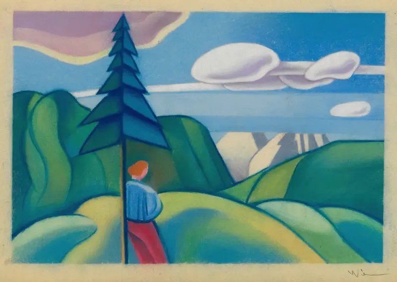 Ohne Titel IV av Karl Wiener