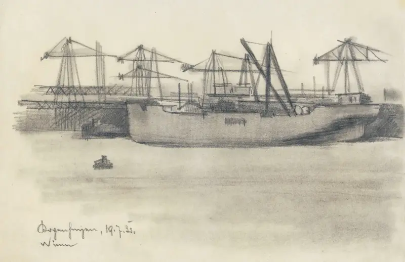 Utan titel (Skepp), Köpenhamn av Karl Wiener