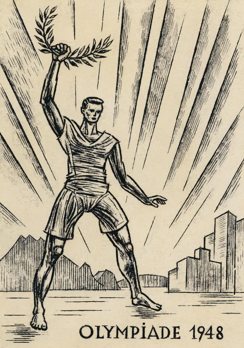 Olympiade (utkast) av Karl Wiener